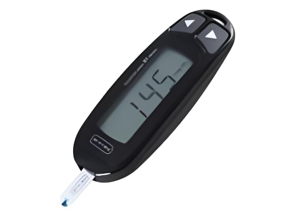 ARKRAY Max 01 Mini Blood Glucose Monitor with 10 Strips | Japanese Technology