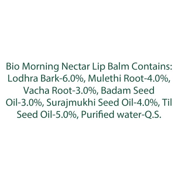 Biotique Morning Nectar Rich Nourish Lip Balm - 12 gms