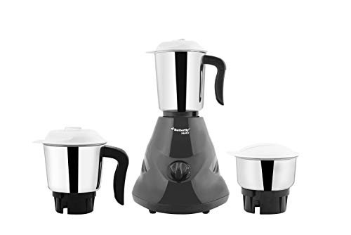 Butterfly Hero Mixer Grinder, 500W, 3 Jars (Grey)