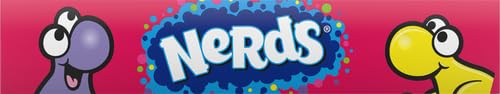 8x Nerds Wonka Rainbow Nerds Candy, 141g each, Mixed Fruit - Pack of 8