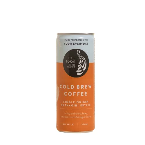 Blue Tokai Coffee Roasters Single Origin Ratnagiri Estate Cold Brew Can | Ready to Drink Coffee | Made with 100% Arabica Coffee