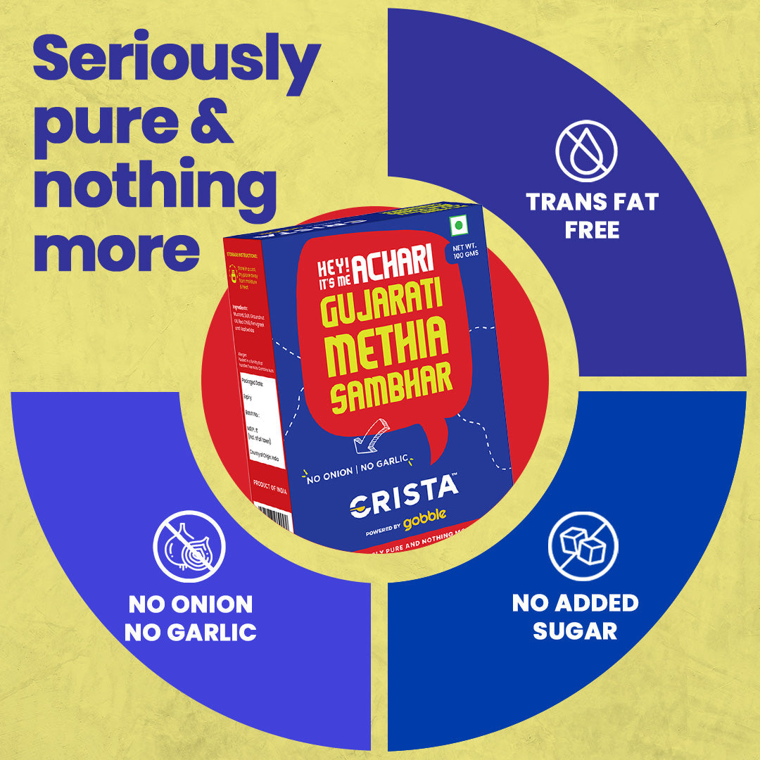 CRISTA Gujarati Cuisine Seasonings Combo Pack