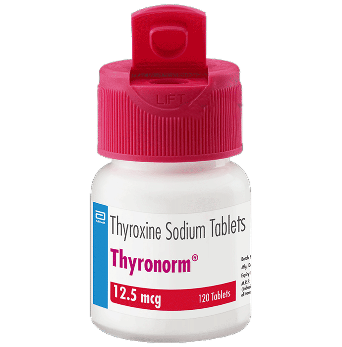 Thyronorm 12.5mcg  - 120 tablets