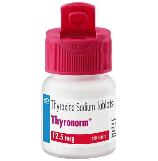 Thyronorm 12.5mcg  - 120 tablets