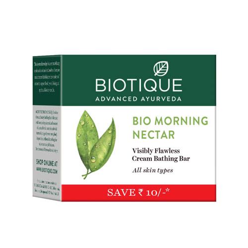 Biotique Morning Nectar Moisturizing Cream Bathing Bar (Soap)