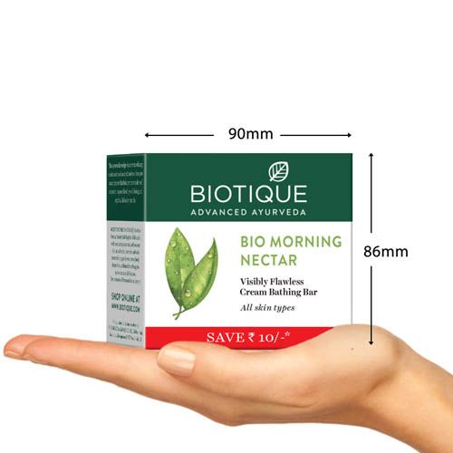 Biotique Morning Nectar Moisturizing Cream Bathing Bar (Soap)