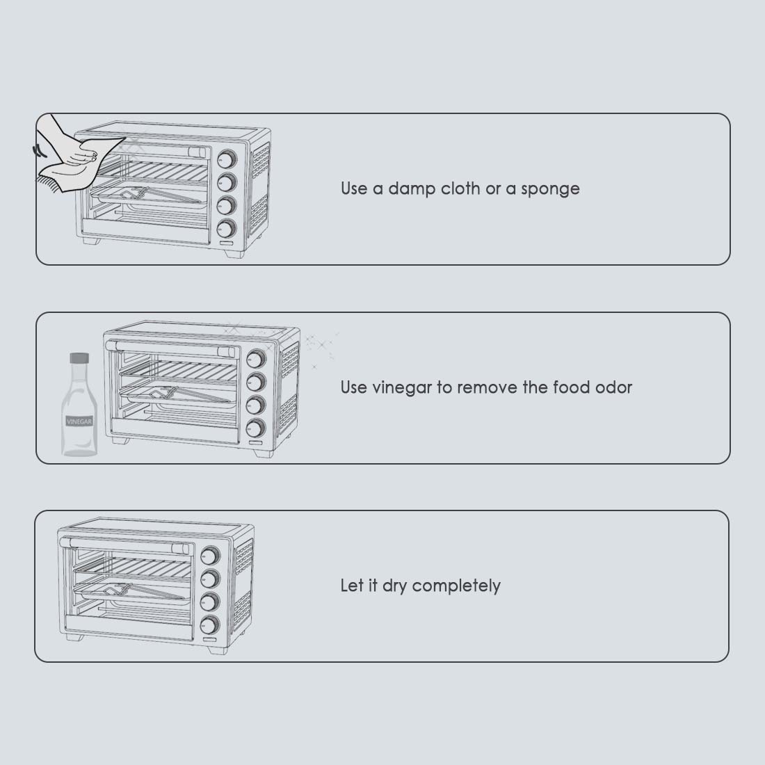 Wonderchef Renewed Oven Toaster Griller (OTG) - 28L | Black with Rotisserie | Auto-shut off | Heat-resistant Tempered Glass | Multi-stage Heat Selection