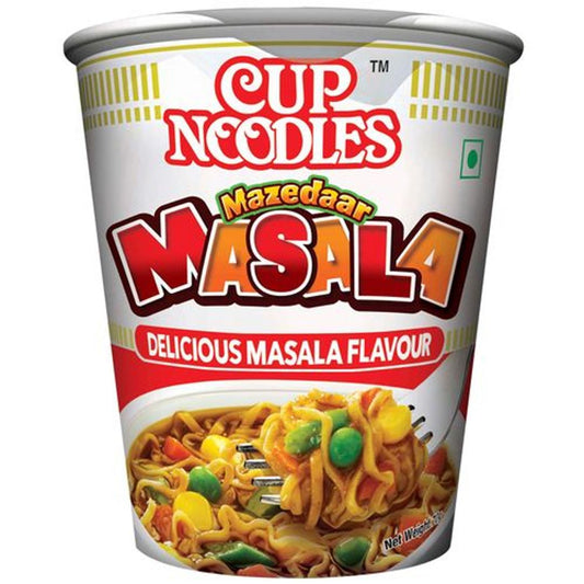 50x Nissin Cup Noodles - Mazedaar Masala, 70 g each  Pack of 50