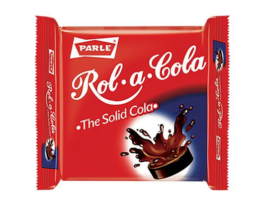 25x Parle Rol.A.Cola Candy, Pack of 10 - 25g each