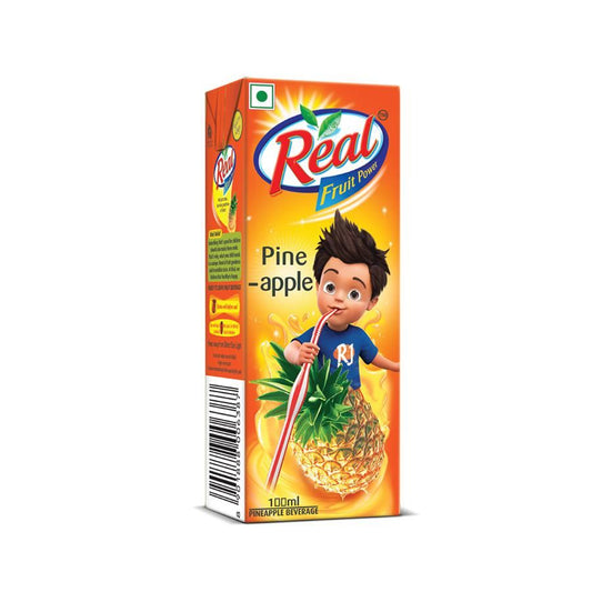 24x Real Fruit Power Juice - Pineapple, 180 ml each - Pack of 24