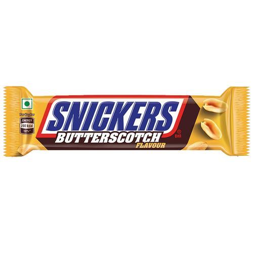 24x Snickers Butterscotch Flavour Chocolates- 24g each (Pack of 24)