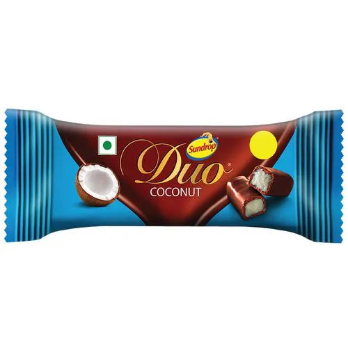 50x Sundrop Duo Coconut Praline Bar,  Pack of 50 (23.5 g each)