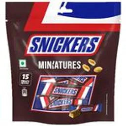 Snickers Miniatures Chocolate, 180 g Pouch