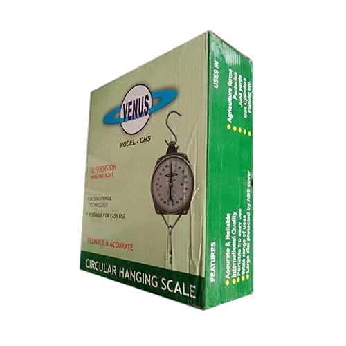 Atipriya Venus Commercial Hanging Weighing Scale - 200Kg, Silver