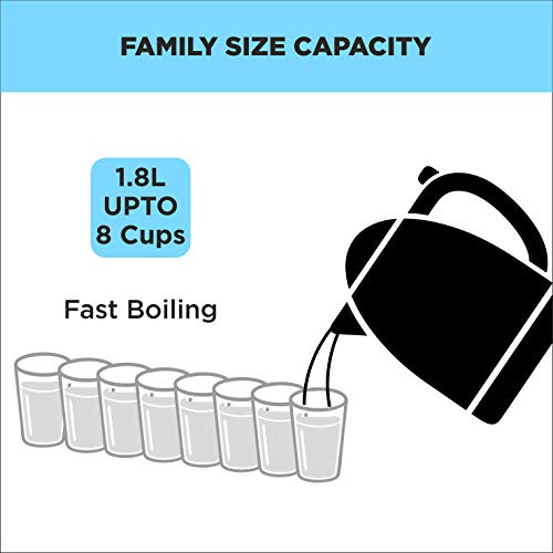 Butterfly EKN 1.8L 1500 Watt Electric Water Kettle (Stainless Steel)