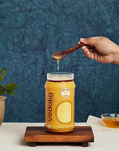 Amazon Brand - Vedaka Cow Ghee | 1 Litre Jar | Rich Aroma