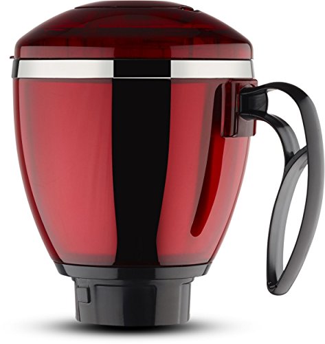 Butterfly Stainless Steel Desire Mixer Grinder with 4 Jars (Red and White), 760 Watt