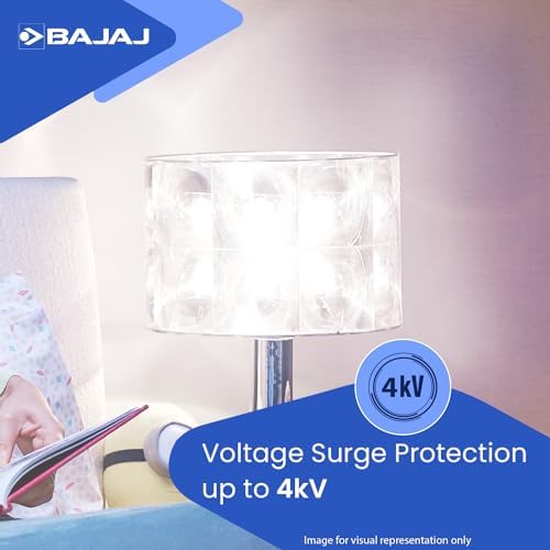 Bajaj Ivora Hb Led Lamp 9W Cdl Cool Daylight B22D|Energy Efficient|Environment Friendly|Ir,Uv Free|3.5 Kv Surge Protection|Led Bulb For Home|(Pack Of 4)|1 Yr Warranty