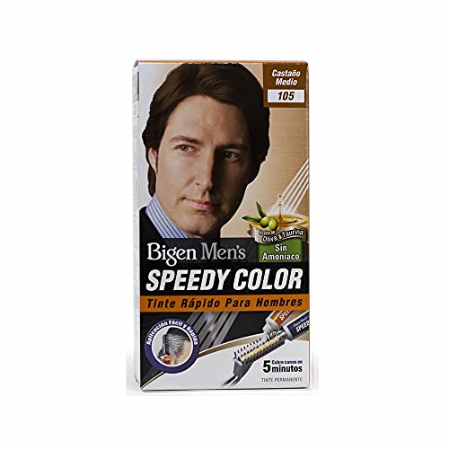 Bigen Bigen Men's Speedy Hair Color Medium Brown 40gm+40gm -105, 80g