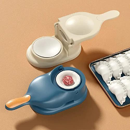 ARDALENA 2-in-1 Dumpling Maker Machine – Manual Dough Press Mould for Perfect Homemade Dumplings (Multicolor)