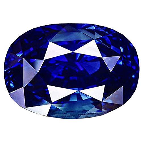 Vaibhav Gems 6.25 Ratti Blue Sapphire Loose Natural Certified Precious Neelam Gemstone