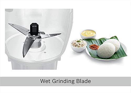 Bosch TrueMixx Bold Mixer Grinder (600 Watt, 4 Jars, Black) - MGM4344BIN