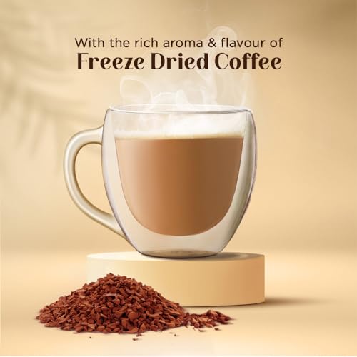 Bru Gold Vanilla 100gram | Premium Freeze Dried Coffee | Aromatic Flavoured Instant Coffee | Makes 80 cups |Powder|Jar