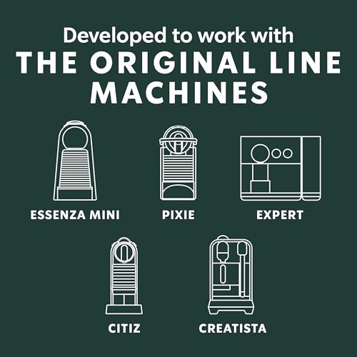 Starbucks By Nespresso, House Blend (50-Count Single Serve Capsules, Compatible With Nespresso Original Line System), Box - 0.126 Pounds