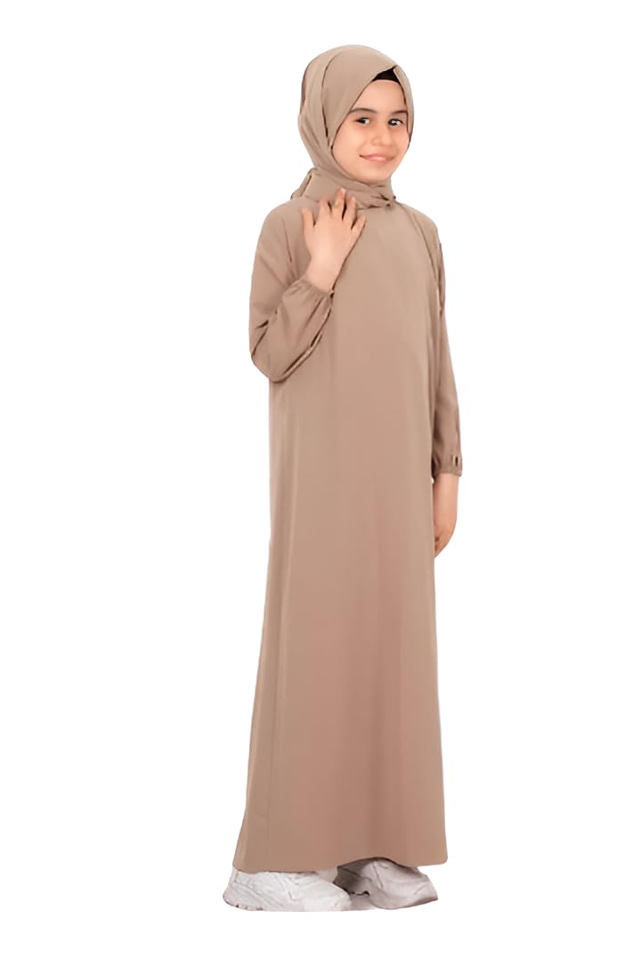 40 inch Long Burqa for Kids (Skin)