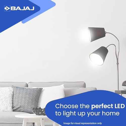 Bajaj Ivora Hb Led Lamp 9W Cdl Cool Daylight B22D|Energy Efficient|Environment Friendly|Ir,Uv Free|3.5 Kv Surge Protection|Led Bulb For Home|(Pack Of 4)|1 Yr Warranty
