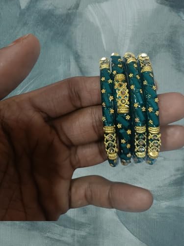 SMSets Set of 20 Latest Traditional Design Stone Bangle for Women