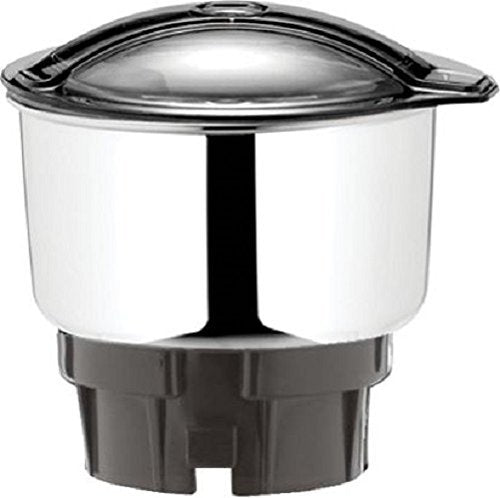 Butterfly Smart 750 Watts Mixer Grinder with 4 Jars | 3 Stainless Steel Multipurpose Jars & 1 Juicer Jar | ABS Body | Heavy Duty Motor | 2 Years Manufacturer's Warranty | Grey