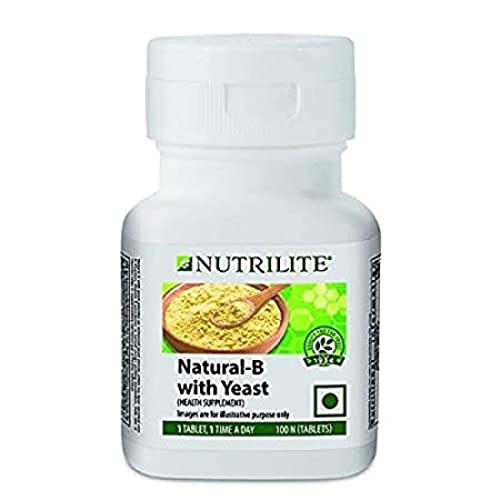 Amway NUTRILITE Natural B with Yeast - 100 N Tablets