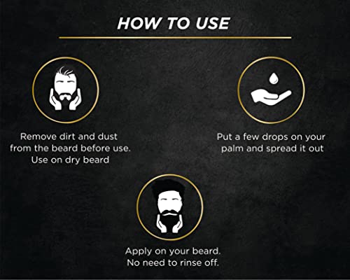 Bigen Beard Growth Oil For Men For Longer & Thicker Beard With Argan & Rose Hip Oil, Boosts Hair Growth, Shining, Smooth & Even Beard, Protects Colour, Nourishes & Keeps Hair Soft, 30ml