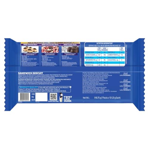 Cadbury Oreo Pokémon Vanilla Flavour Creme Sandwich Biscuit Mega Family Pack, 876.75 g