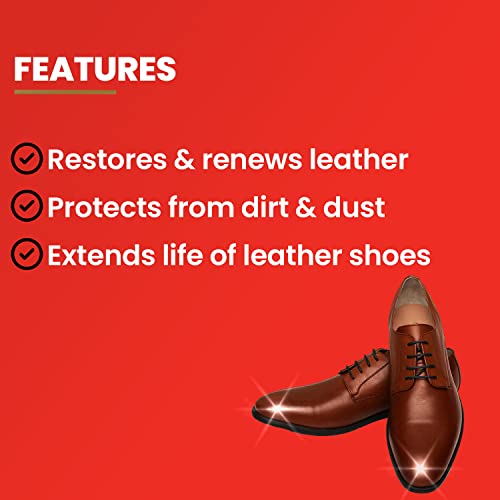 4x Kiwi Paste Shoe Polish - Dark Tan 40g each - Pack of 4