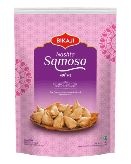 2x Bikaji Namkeen Mini Samosa 400 each - Pack of 2