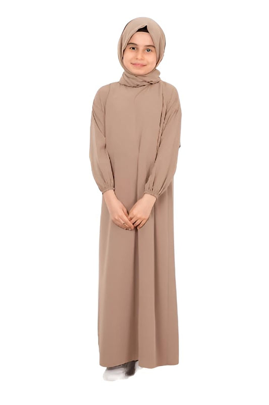 40 inch Long Burqa for Kids (Skin)