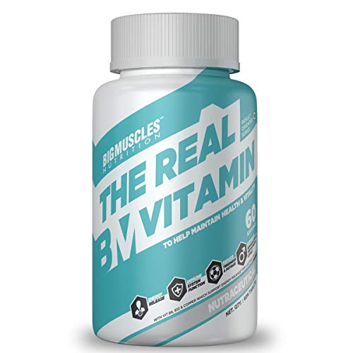 Bigmuscles Nutrition The Real Vitamin Advanced Multivitamin [Pack of 60 Servings, Chocolate Flavoured, 60 tablets]