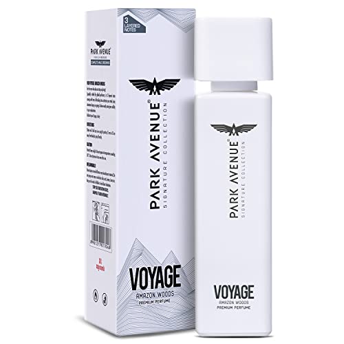 3x Park Avenue Voyage Amazon Woods Perfume, 120ml each - Pack of 3