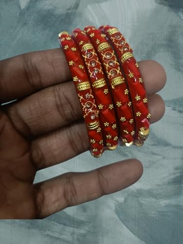 SMSets Set of 20 Latest Traditional Design Stone Bangle for Women