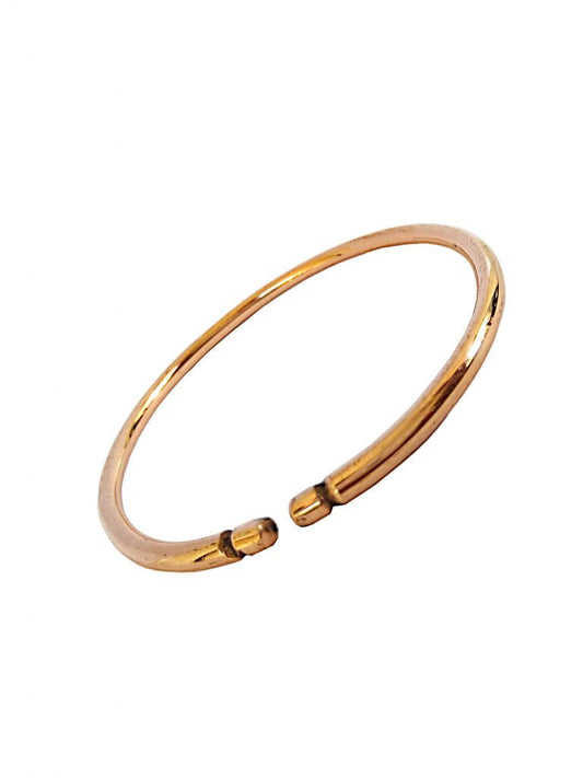 SHINDE EXPORTS Pure Copper Kada/Bracelet for Men and Women. (4 MM Plain kada)