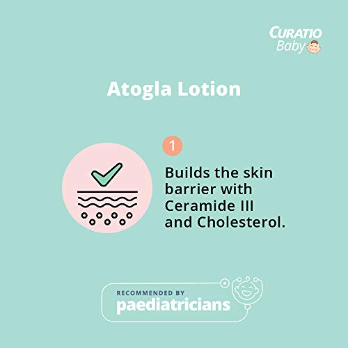 Atogla Baby Lotion 200ml from Tedibar Family | No. 1* Pediatrician prescribed Moisturising Lotion- By Torrent Pharma