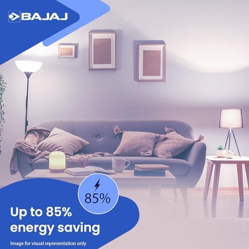 Bajaj Ivora Hb Led Lamp 9W Cdl Cool Daylight B22D|Energy Efficient|Environment Friendly|Ir,Uv Free|3.5 Kv Surge Protection|Led Bulb For Home|(Pack Of 4)|1 Yr Warranty