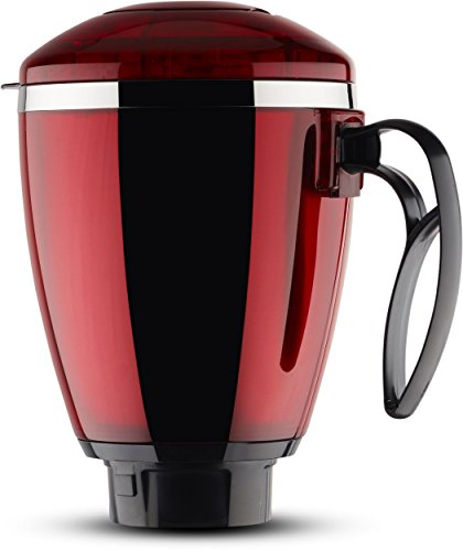 Butterfly Stainless Steel Desire Mixer Grinder with 4 Jars (Red and White), 760 Watt