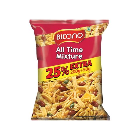 5x Bikano All Time Mixture Namkeen - Pack of 5 (200g each)