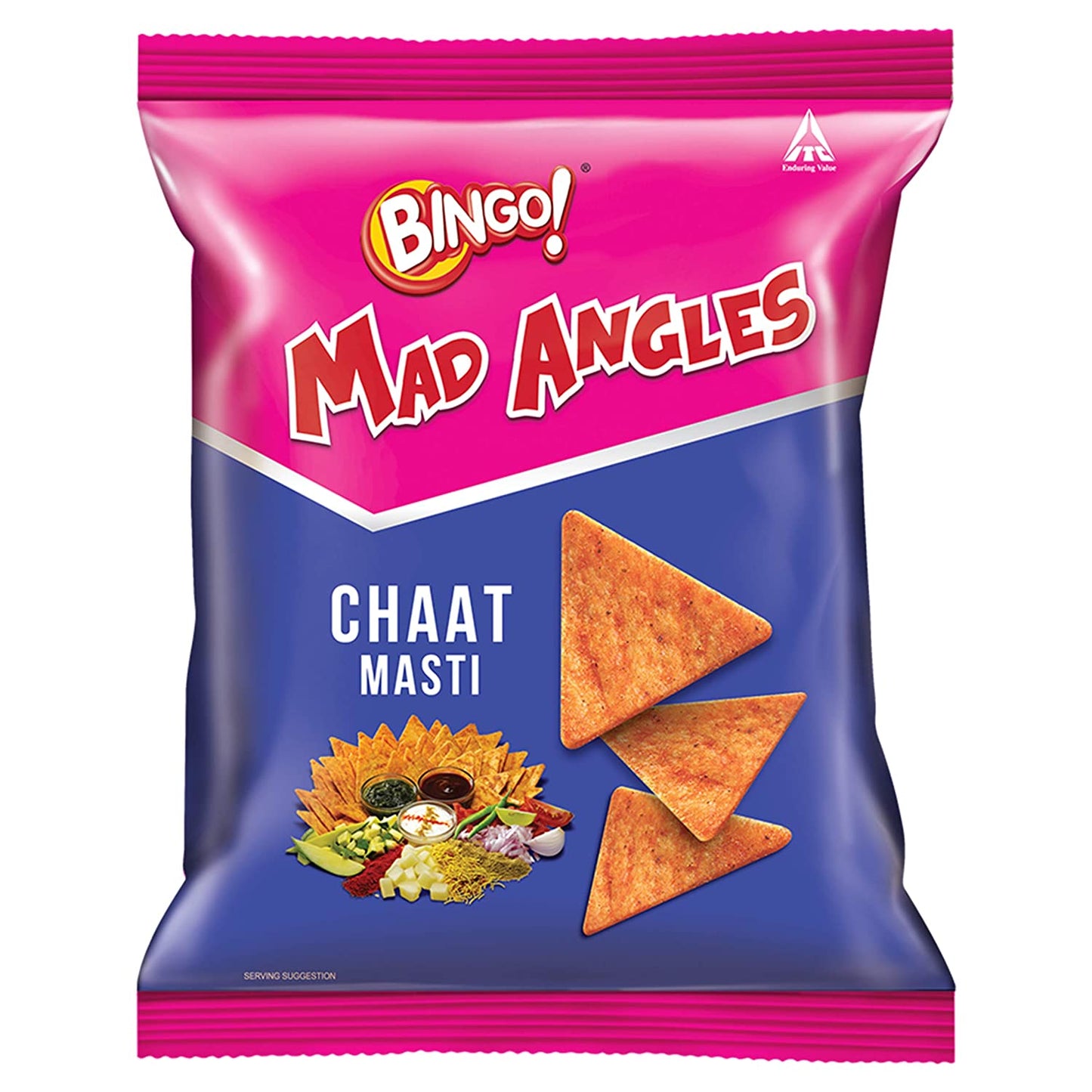 50x Bingo- Mad Angle- (Chaat Masti), Pack of 50 (33Gm each)