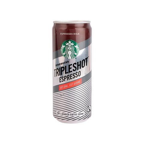 4x Starbucks Tripleshot Espresso Cold Coffee - Pack of 4 - 300 ml each