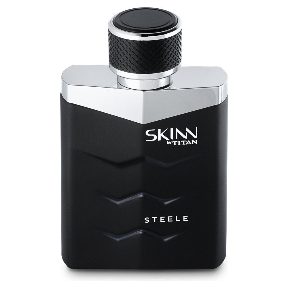 Skinn By Titan , Steele Long Lasting Fresh Edp For Men - 100 Ml Perfume For Men Liquid Eau De Parfum For Men Premium Fragrance Grooming Essentials