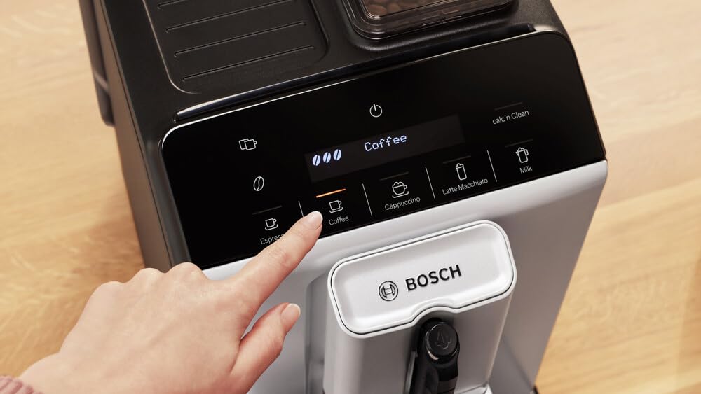 Bosch VeroCafe Series 2, Fully Automatic Espresso Machine Silk Silver